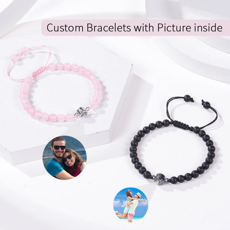 100 Languages I Love You Photo Projection Bracelet