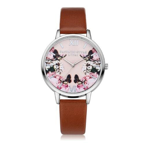 Flower Butterfly Ladies Bracelet Watch - Harajuku Style