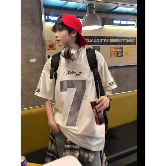 Short Sleeve Racing Suit - Harajuku Style