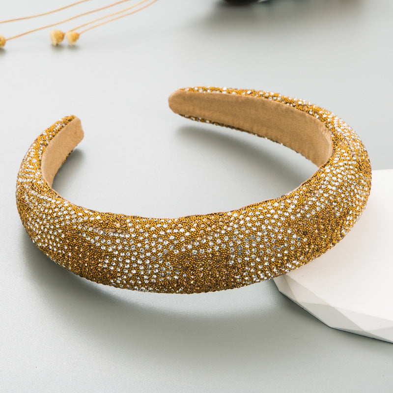 New Light Luxury Rhinestone Headband