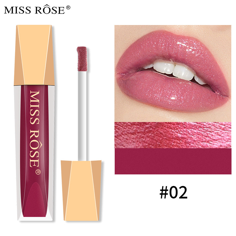 Harajuku Matte Pearlescent Lip Gloss - Velvet Finish