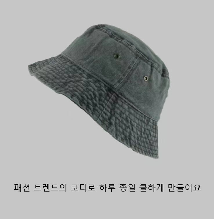 Retro Old Fisherman Bucket Hat - Harajuku Style