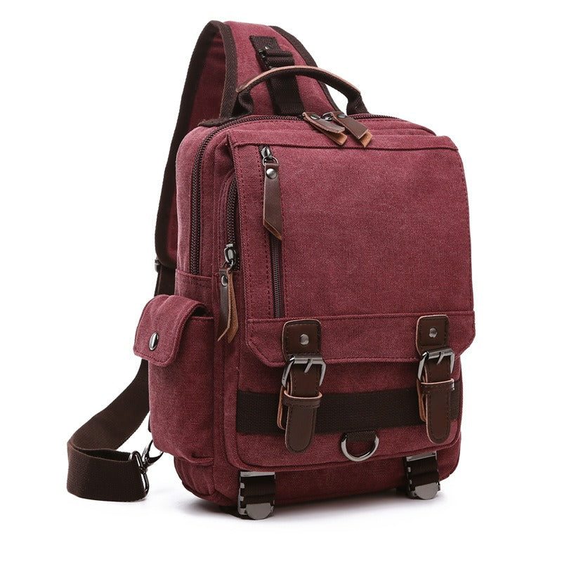 Harajuku Style Canvas Backpack for Travel & School