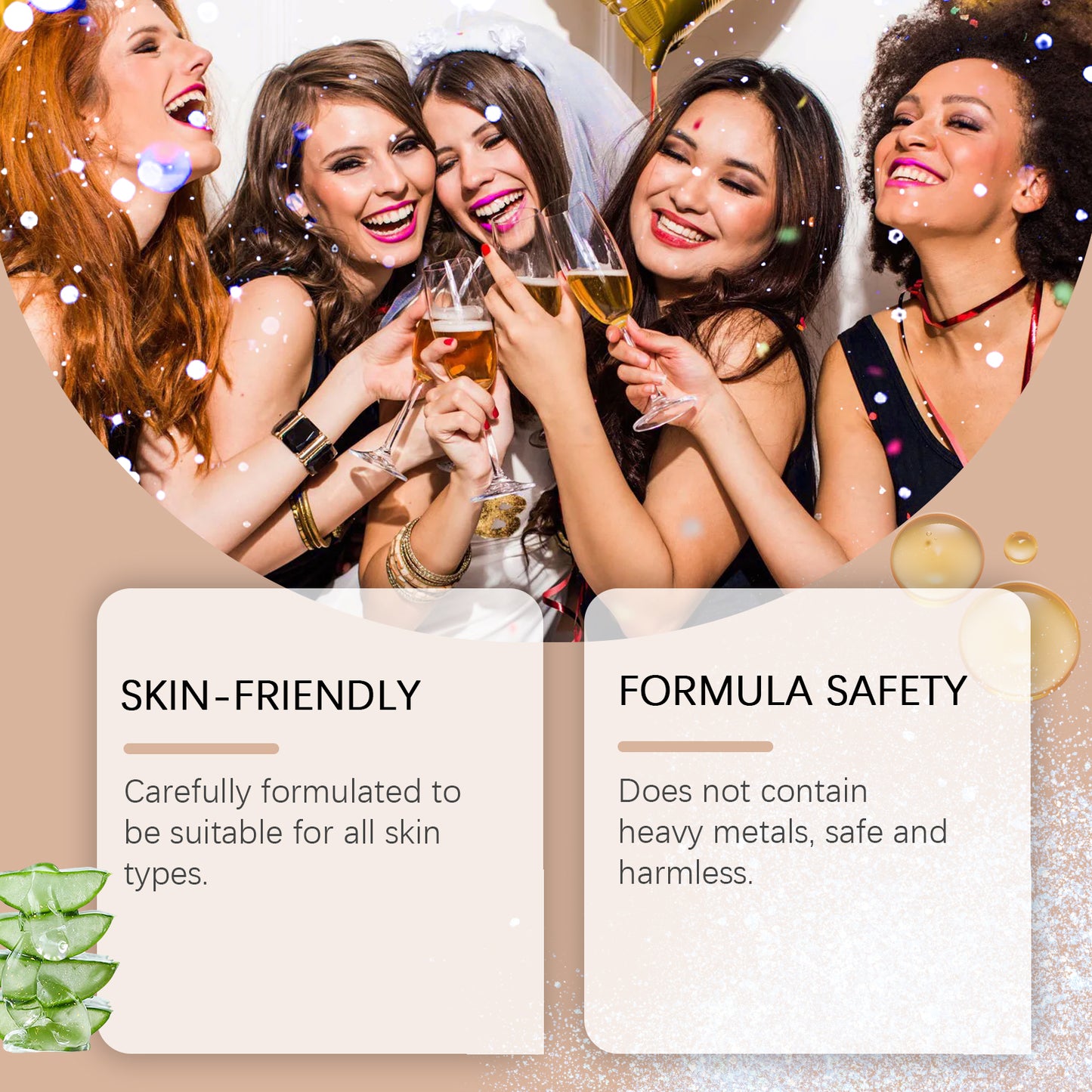 Glitter Body Lotion - Shiny Comfort for Harajuku Style