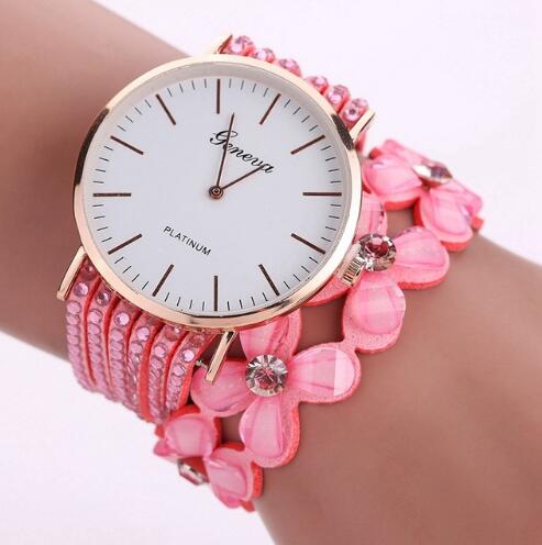 Crystal Diamond Women's Bracelet Watch - Harajuku Style