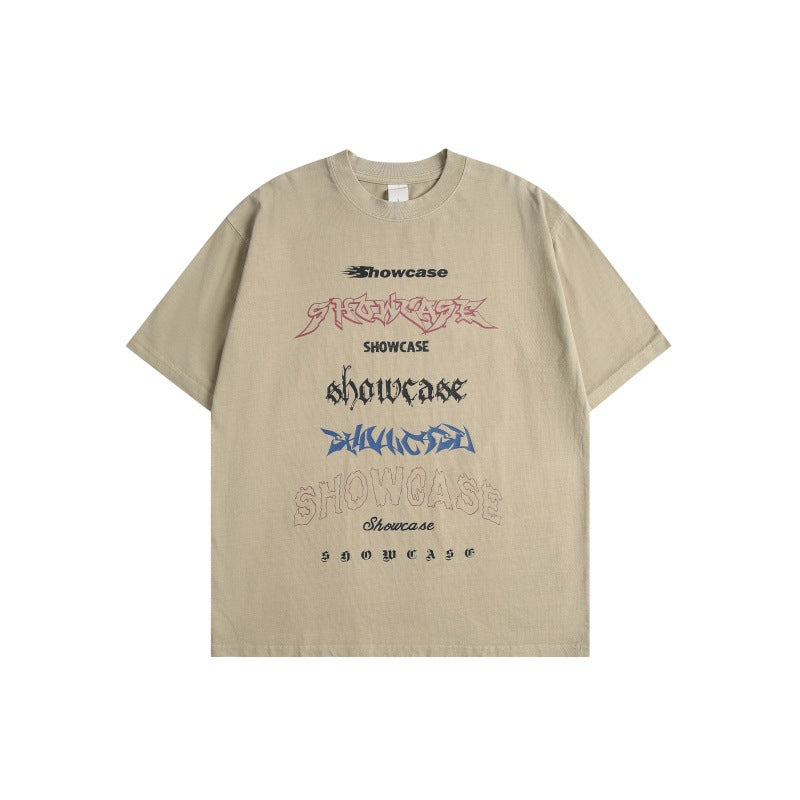 Harajuku Style Letter Printed T-Shirt