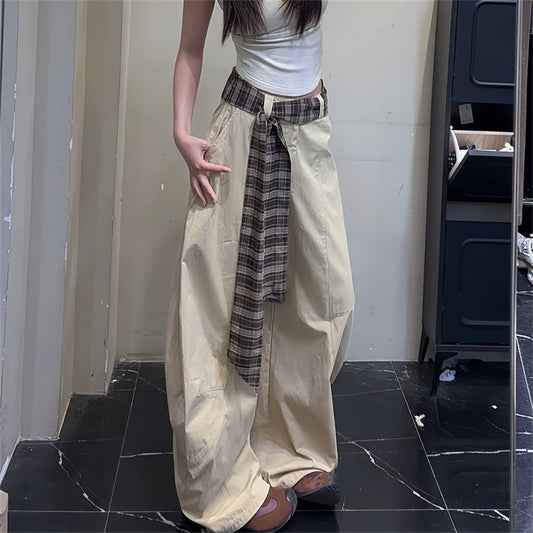 Playful Harajuku Wide Leg Casual Pants