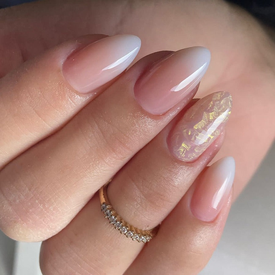 Harajuku Style Wearable Glitter Nail Gradient Patches