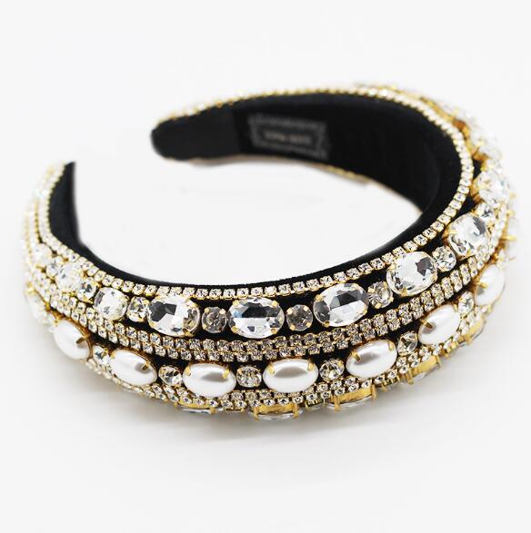 Baroque Full Crystal Hair Bands