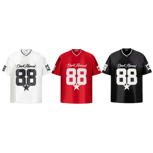 Summer Men's Quick-Dry V-Neck Tee