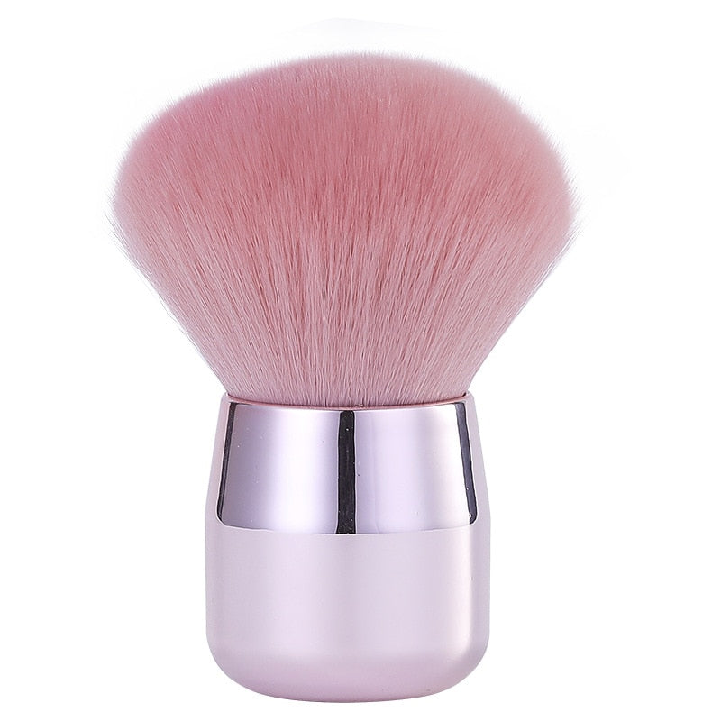 Colorful Kabuki Makeup Brush for Perfect Concealer Blending