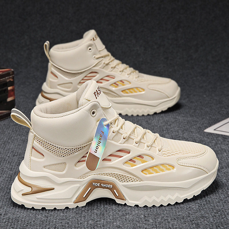 Harajuku Style High Top Sneakers for Men