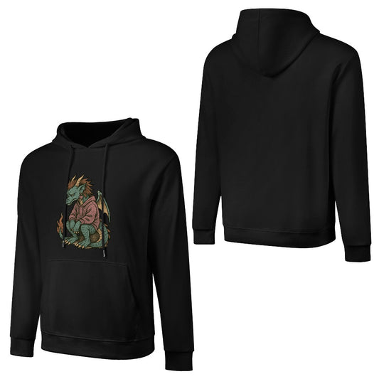 Goth Emo Dragon Pure Cotton Hoodie