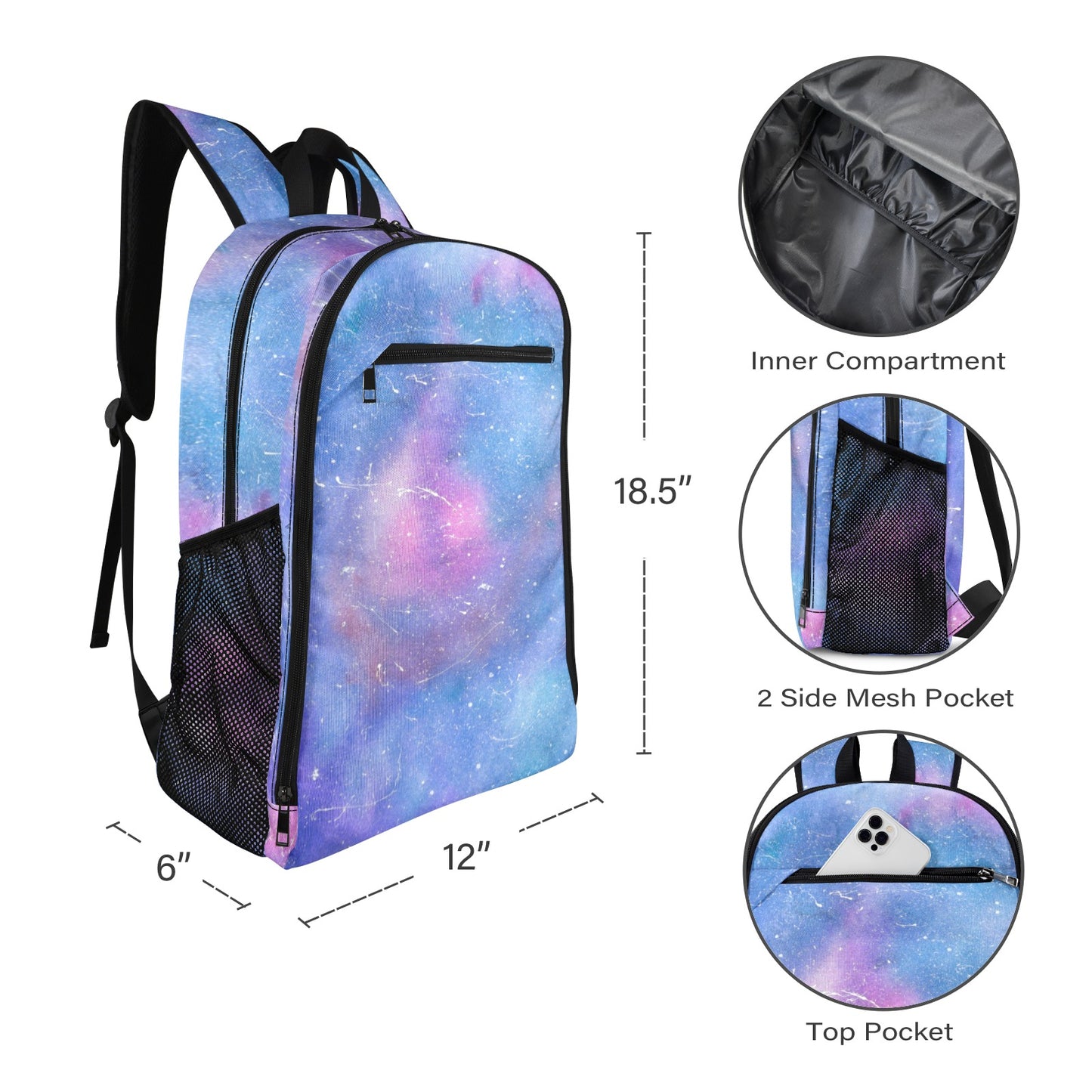 All Over Print Leisure Sports Backpack