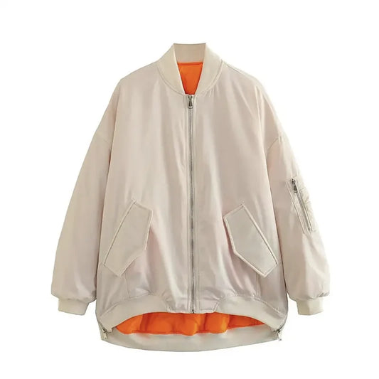 Harajuku Style Women's Casual Bomber Jacket