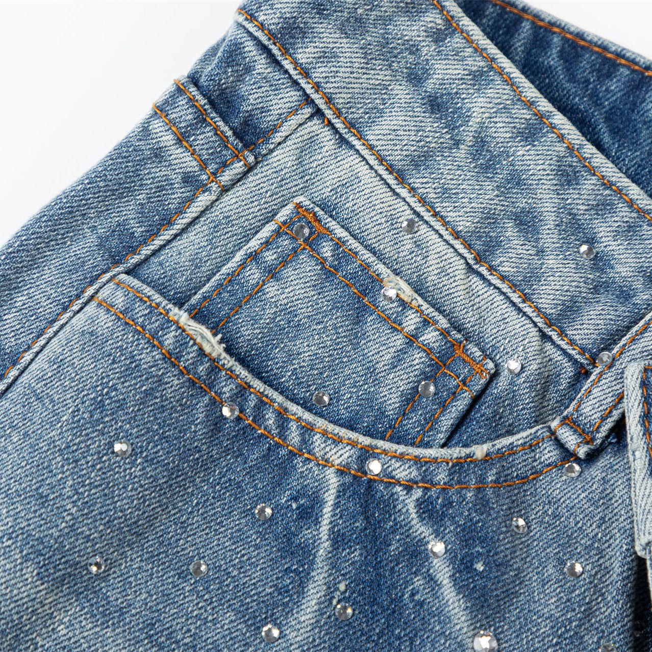 Vintage Casual Straight Leg Jeans
