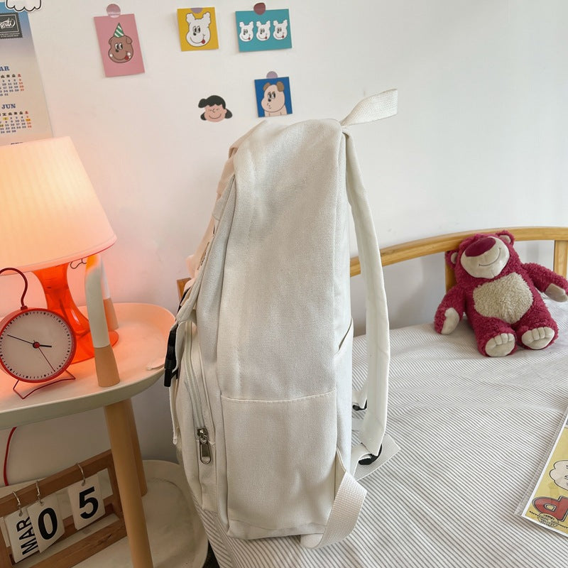 Korean Style Large Capacity Backpack for School Girls