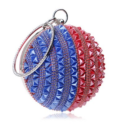 Harajuku Style Ceramics Beaded Evening Clutch Bag