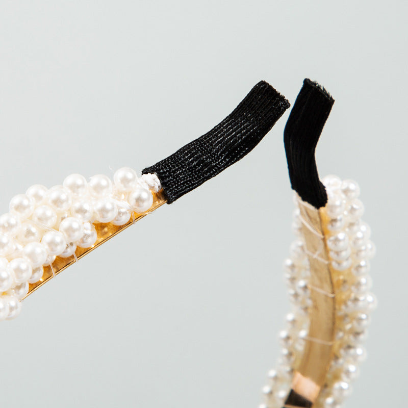 Korean Pearl Hair Hoop - Fairy Style Headband