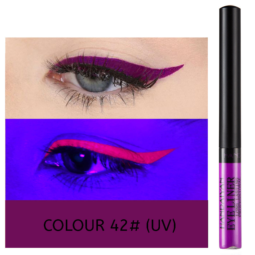 12 Color Matte Liquid Eyeliner - Long Lasting & Non-Smudge
