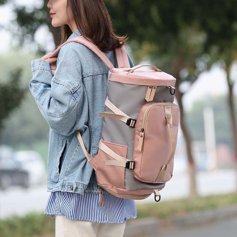 Women Gym Bag Backpack Fitness Bag