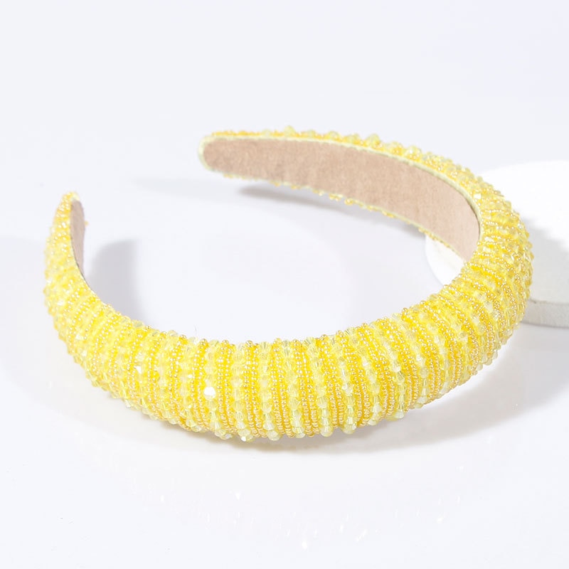 Red Thin Sponge Pearl Headband