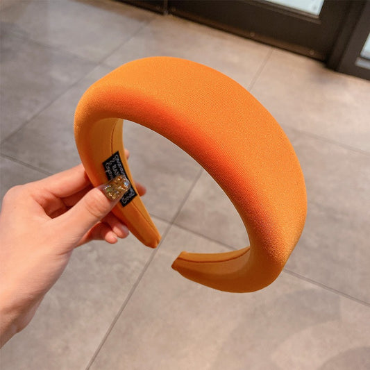 Candy Colored Thick Sponge Hair Hoop