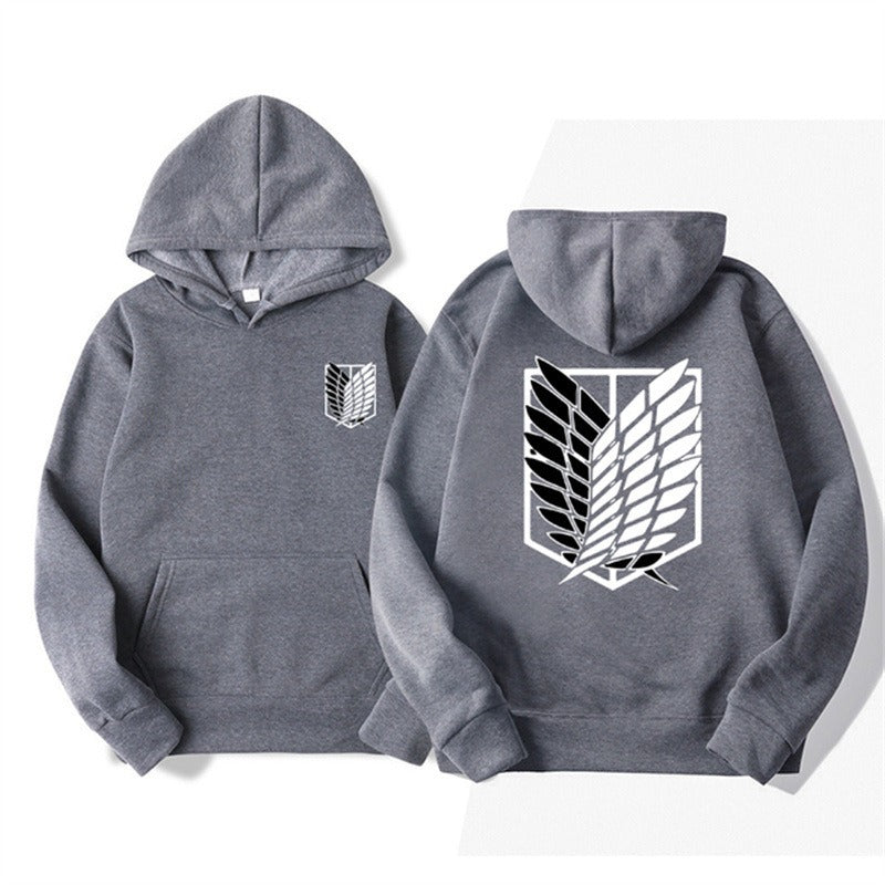 Mikasa Allen Hooded Sweatshirt - Harajuku Style