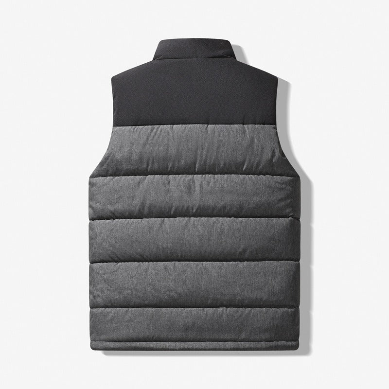 Harajuku Style Color Blocked Cotton Vest
