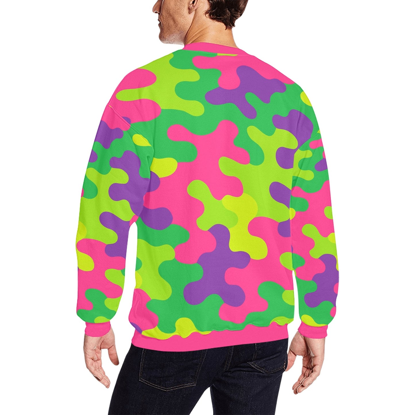 Harajuku Rainbow Camo Sweatshirt