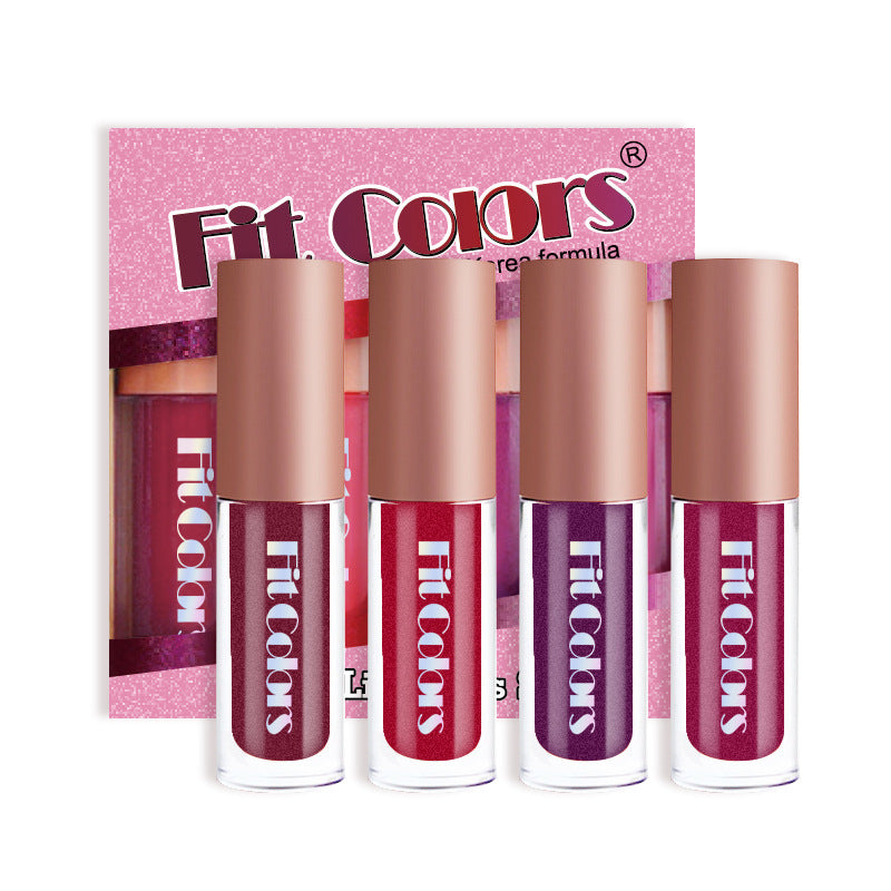Pearlescent Metallic Non-Stick Lip Gloss - Harajuku Style