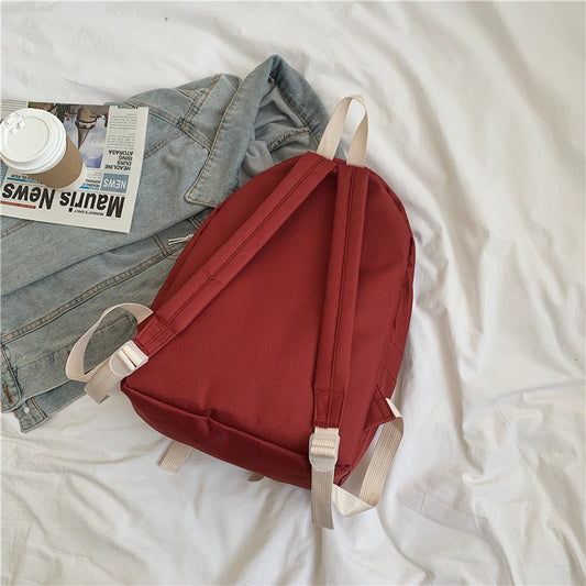 Korean High School Girls Backpack - Harajuku Style