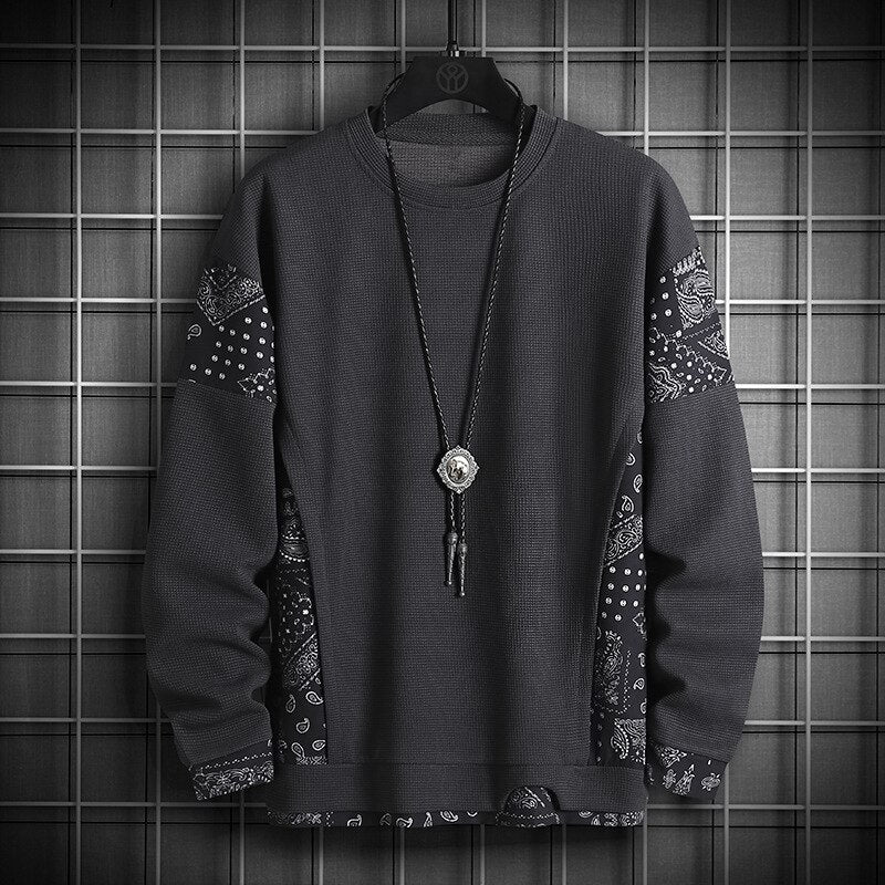 Harajuku Oversized Sweatshirt for Men - Streetwear Style