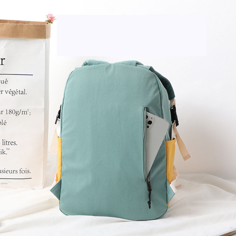 Harajuku Style Canvas Backpack for Students