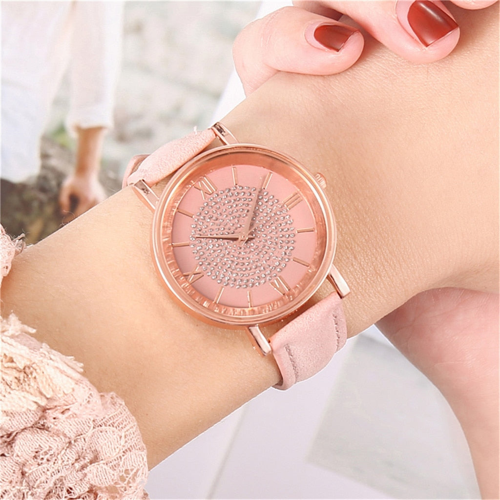 Harajuku Style Luxury Quartz Watch - Casual Stainless Steel Dial
