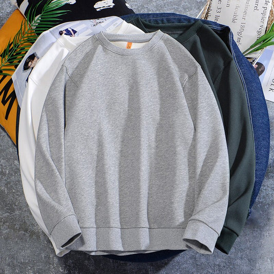 Harajuku Style Men's Casual Hoodie - Multicolor Cotton Fleece