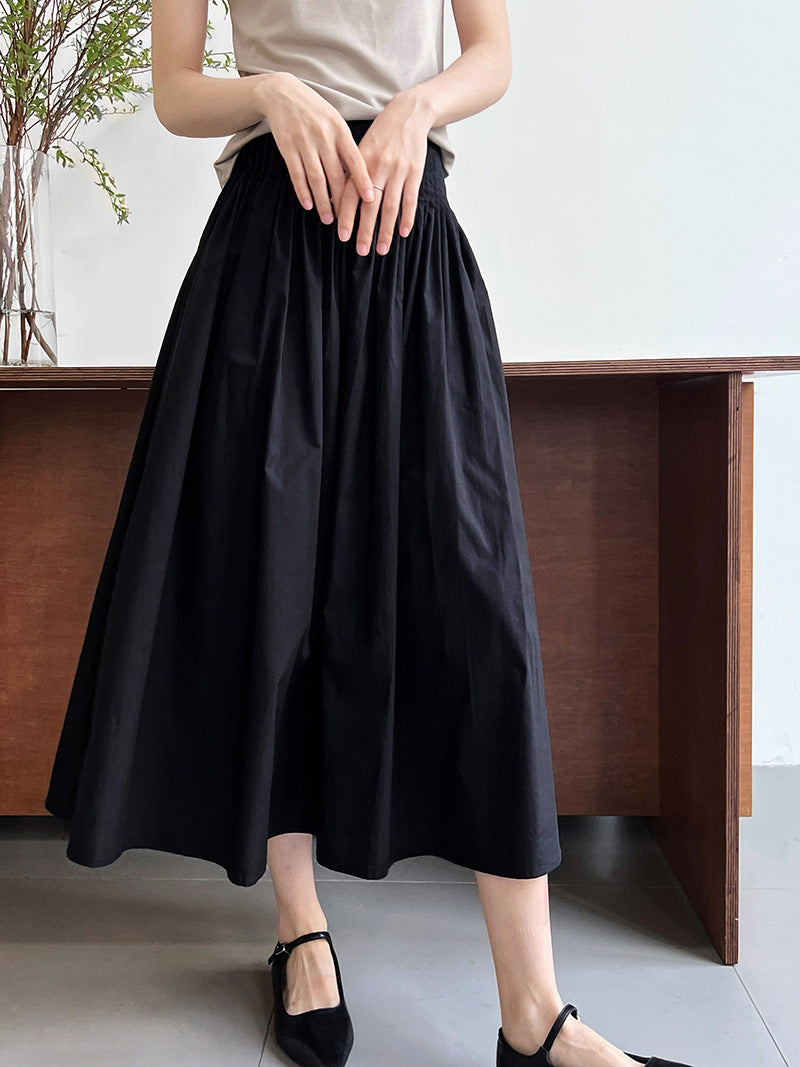 Playful Pleated A-Line Skirt for Women