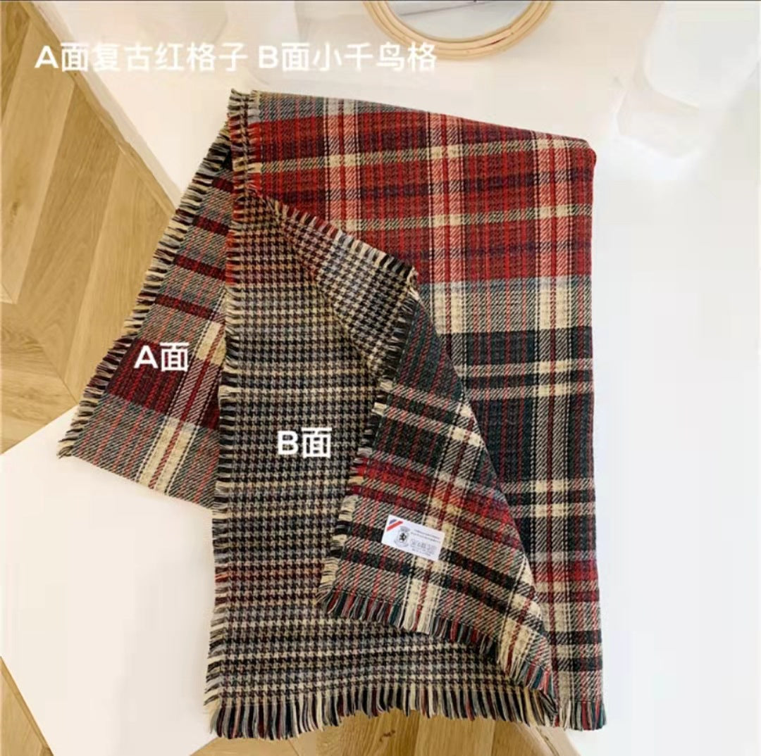 Harajuku Style Dual-Use Warm Scarf for Winter