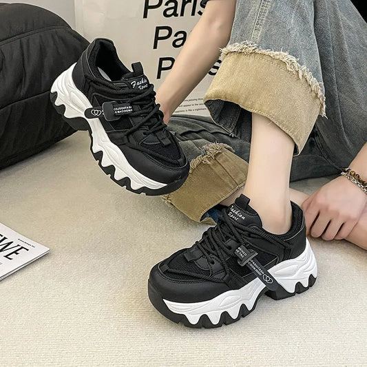 Ultra High Thick Soled Height Increasing Shoes