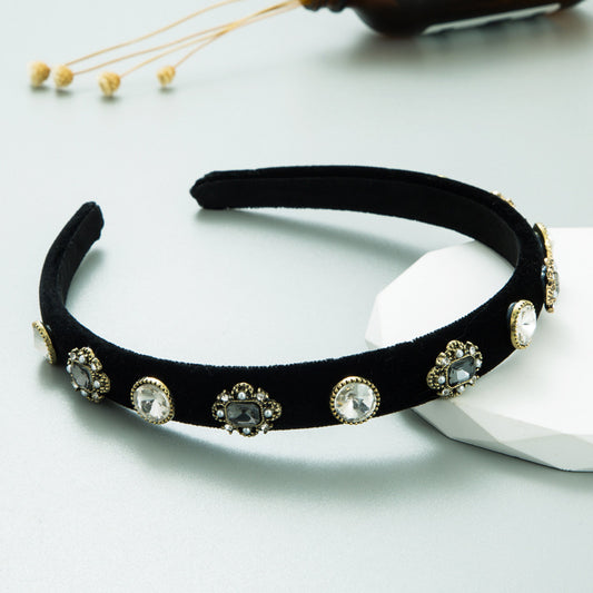 Baroque Court Diamond Tapered Headband