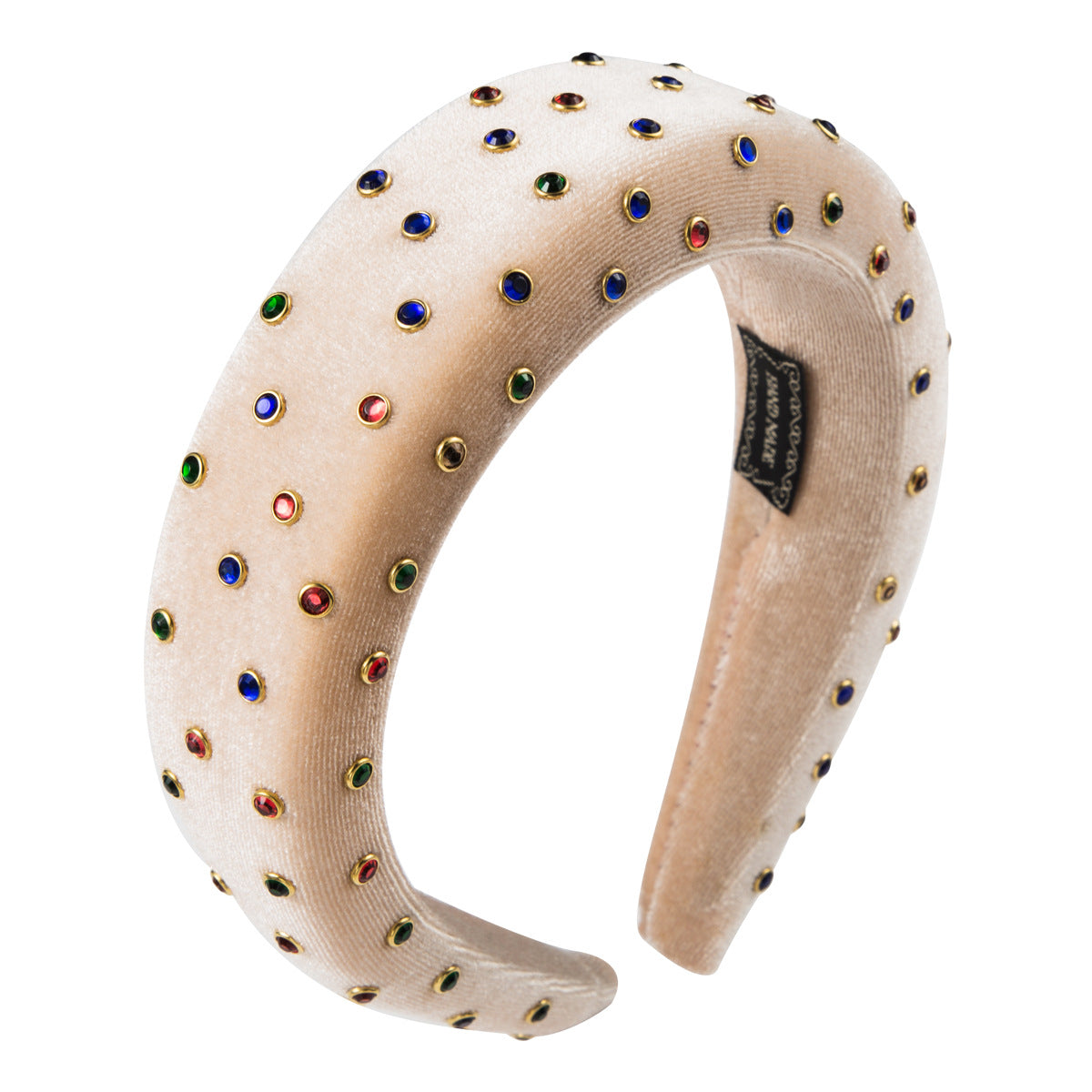 Thickened Sponge Gold Velvet Cloth Headband