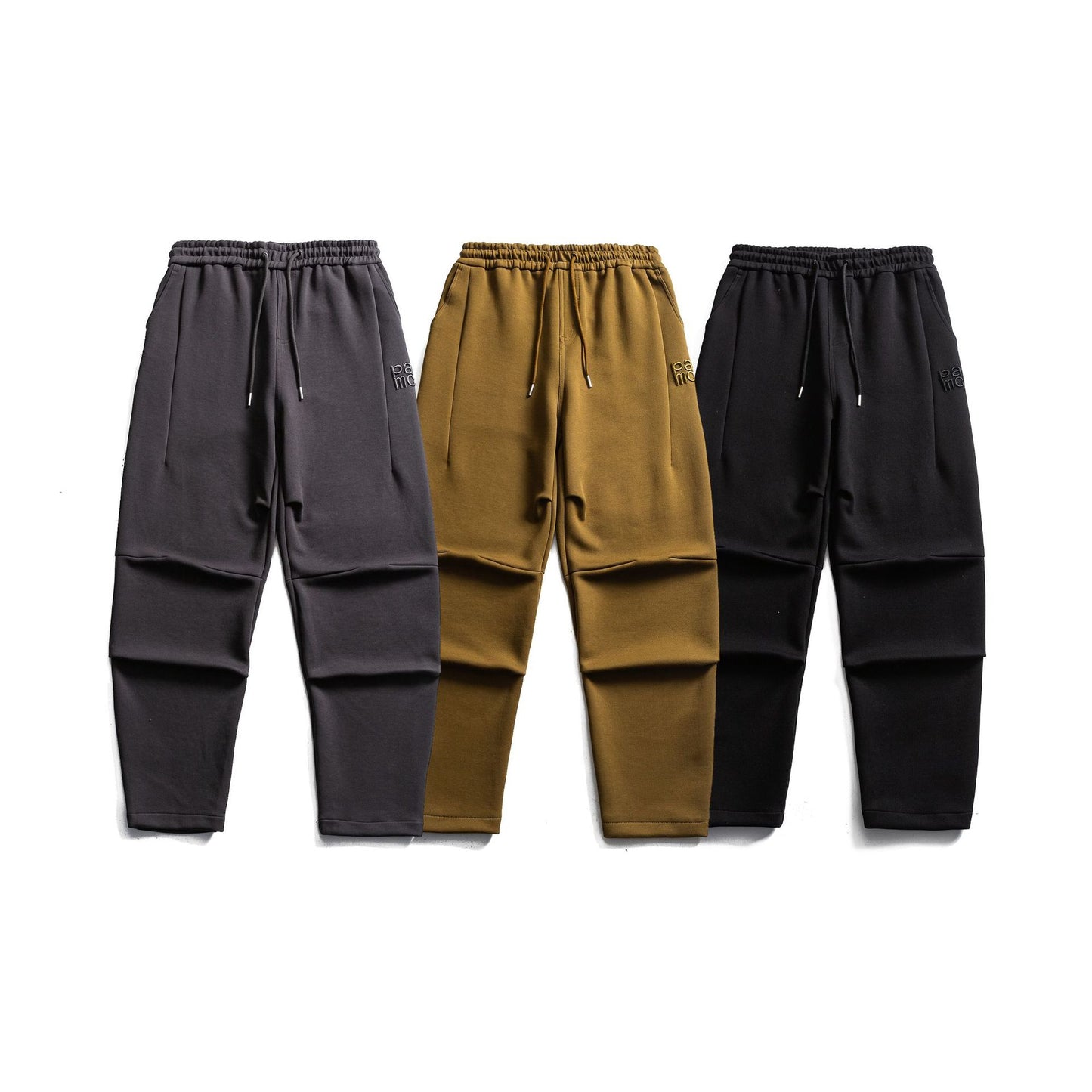 3D Cut Embroidered Sports Sweatpants - Harajuku Style