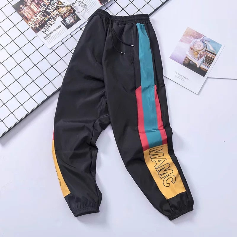 Harajuku Style Streetwear Joggers - Casual Cargo Pants for Men