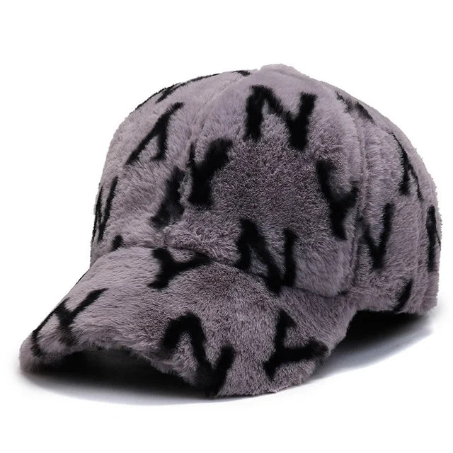 Leopard Print Short Brim Adjustable Baseball Cap