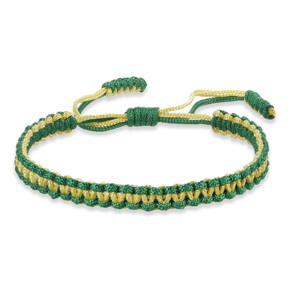 Ethnic Tibetan Buddha Amulet Bracelets - Handmade Multicolor