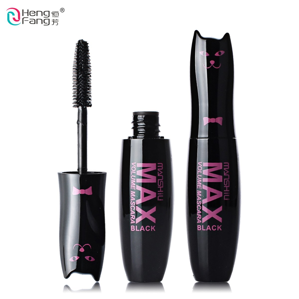 Thick Black Mascara - Long-Lasting Waterproof Curling 10g
