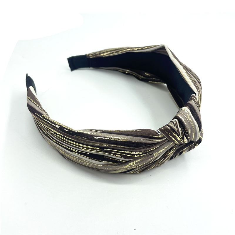 Retro Ethnic Knotted Headband