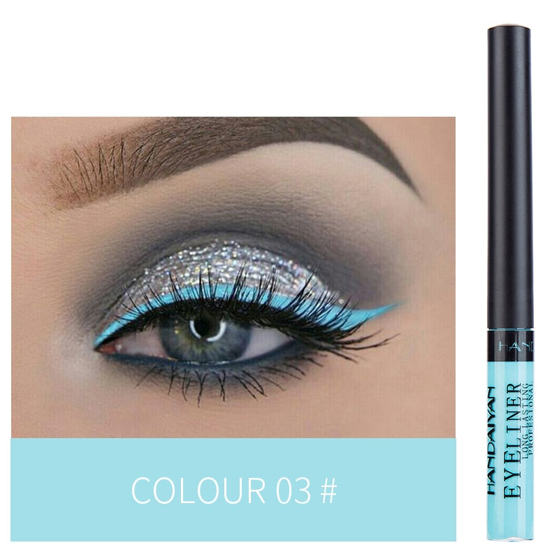 12 Color Waterproof Liquid Eyeliner - Harajuku Style