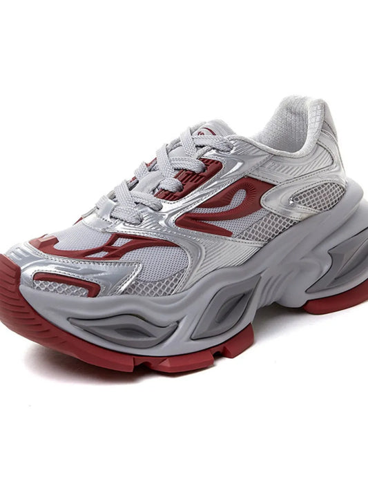Breathable Chunky Platform Sneakers