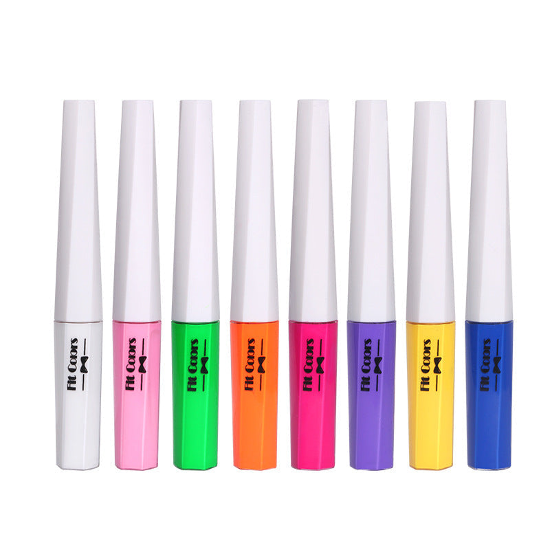8 Color Fluorescent Liquid Eyeliner Set